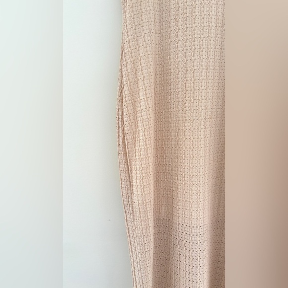 See You Monday Women's Large Halter Dress Y2K Boho Coastal Cowgirl Festival Maxi - Picture 4 of 10